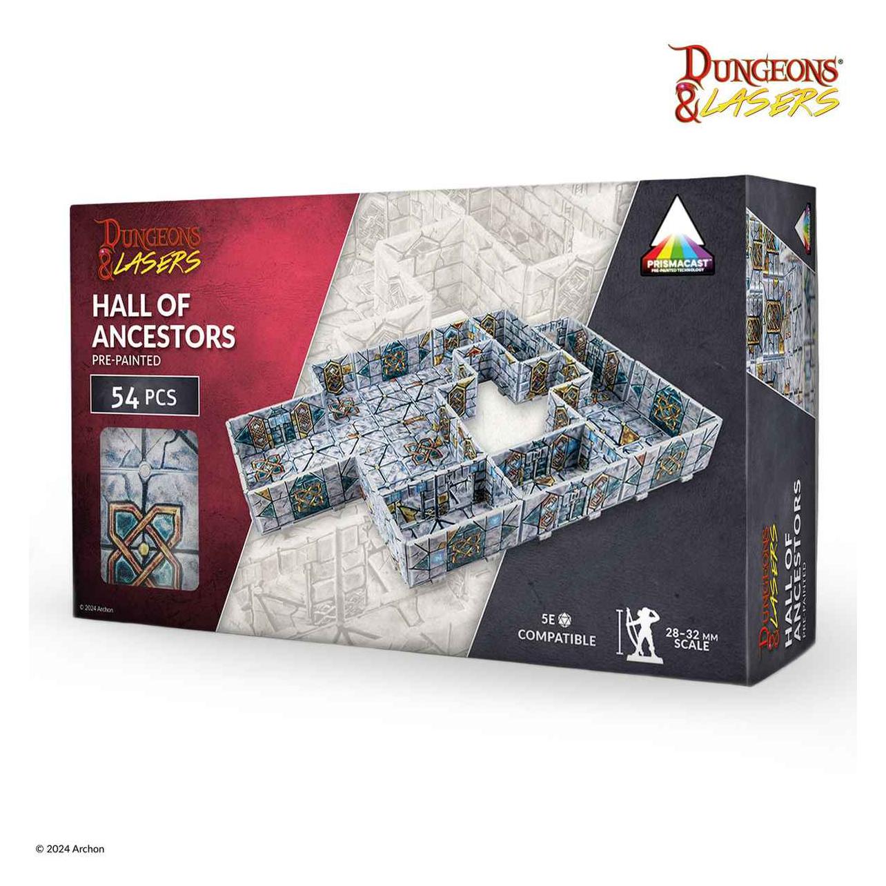 Archon Studio Dungeons & Lasers HALLS OF ANCESTORS: PRE-PAINTED (Kunststoff) (DNL0092)