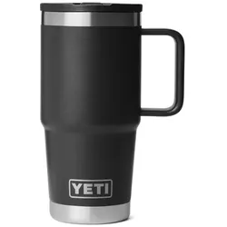 Yeti Rambler 20oz Reise-Trinkhalm-Tasse  591 ml schwarz