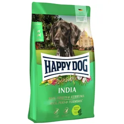 HAPPY DOG India Reis / Erbsen / Kurkuma Hundetrockenfutter 300 Gramm