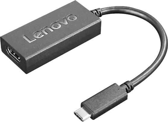 Adaptador USB-C a HDMI - Lenovo to 2.0b Profesional, Negro
