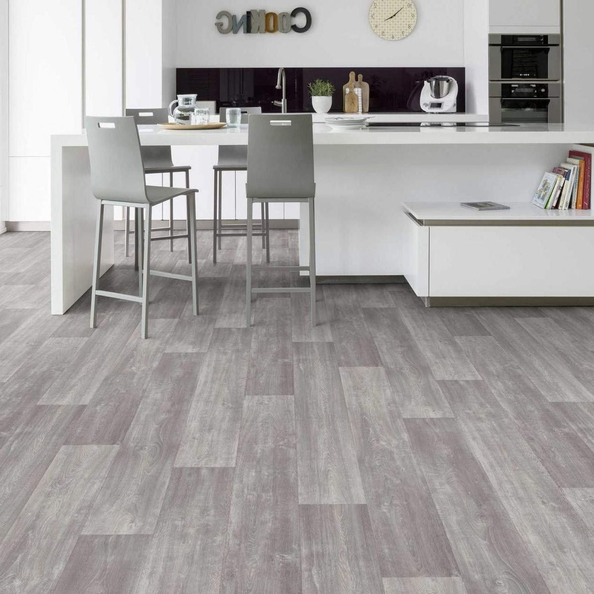 Rustieke vinylvloer op rol - Antislip, vochtbestendig en slijtvaste vloerbedekking - 25 mm dik