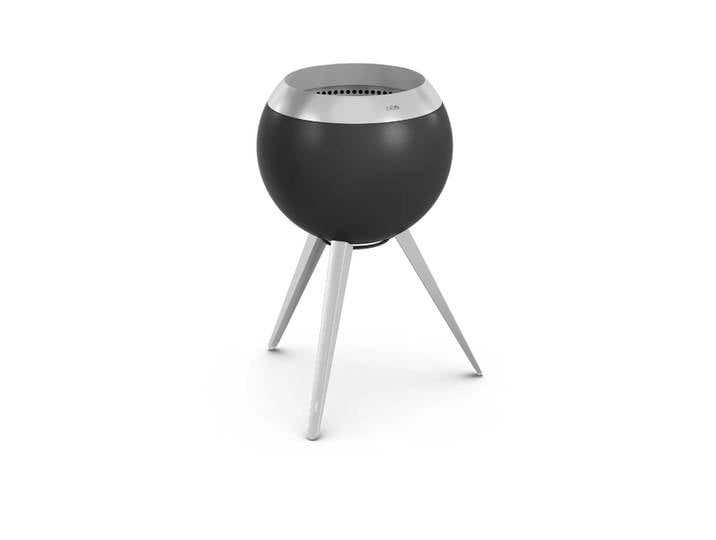 Höfats Brasero MOON 45 Noir-argent, pied haut