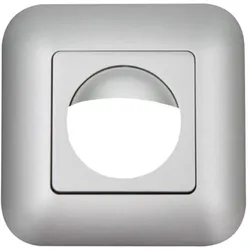 BEG 92633 Rahmen Ind.180 Edelstahl-Optik IP20 Rahmen IP20 Indoor 180 Edelstahl-Optik matt, ähnl