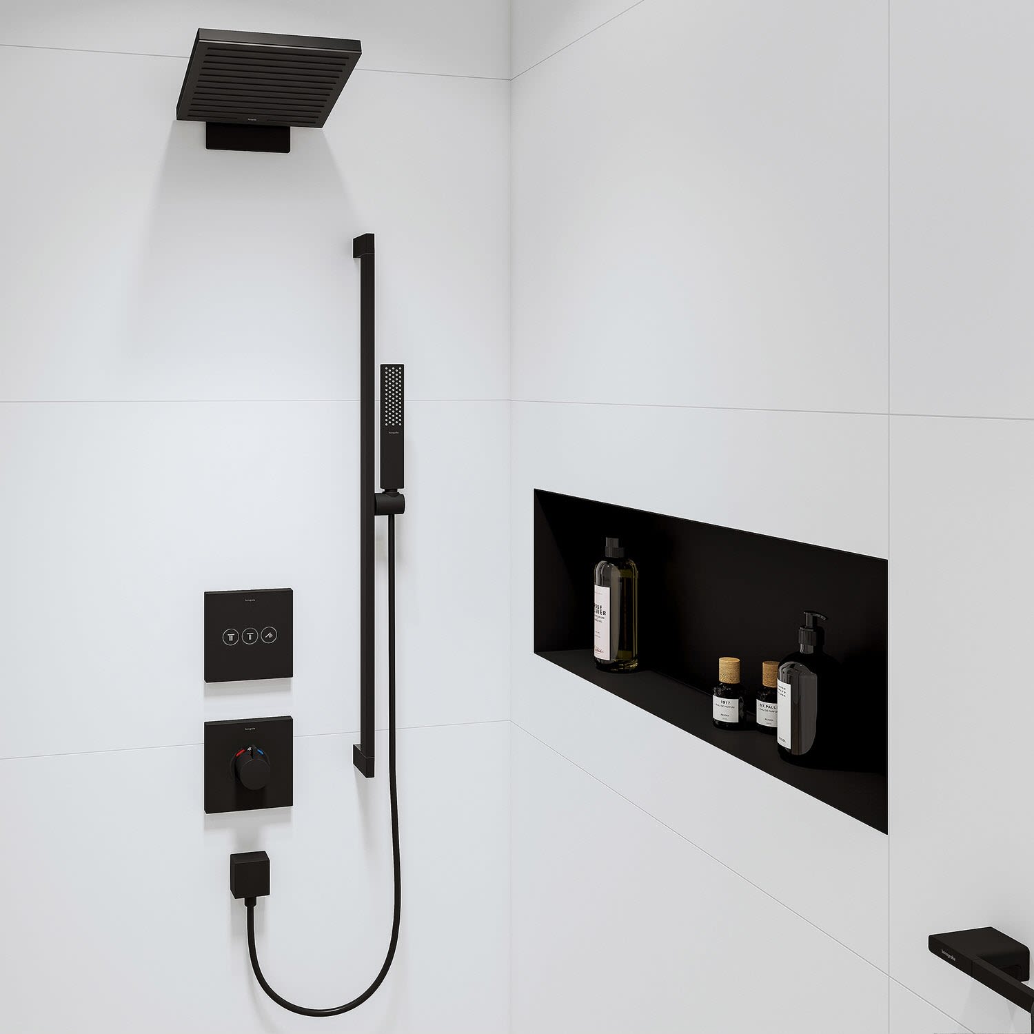 Hansgrohe Deckenanschluss E 30 cm, eckig