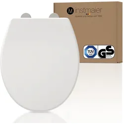 Helma Duroplast WC-Sitz WHITE, mit Absenkautomatik und Schnellverschluss