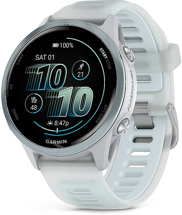 Garmin GPS-Laufuhr Forerunner 570 42mm weiss B