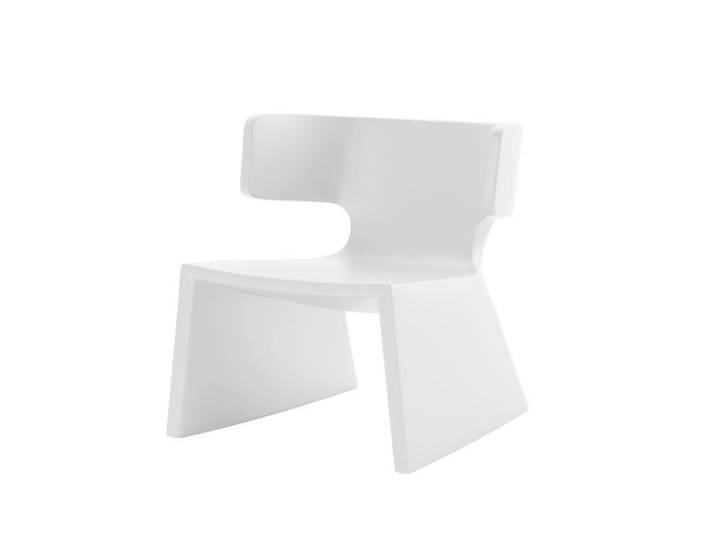 ALMA DESIGN fauteuil MEG (Blanc - Polyéthylène)