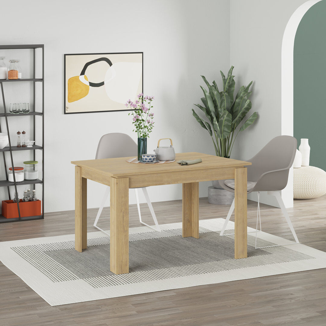 Lark Manor 170 " Extendable Rectangular Dining Table Oak