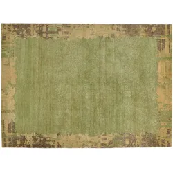 THEKO Nepalteppich Fine Nature C2460 green 161 x 234 cm