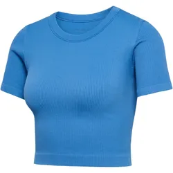 hummel hmlPULSE Seamless Rib Trainingsshirt Damen 4245 - riverside L