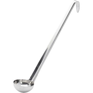 deBuyer Schöpflöffel 10-302106, Edelstahl, 32,5cm, Ø 6cm, spülmaschinengeeignet, silber