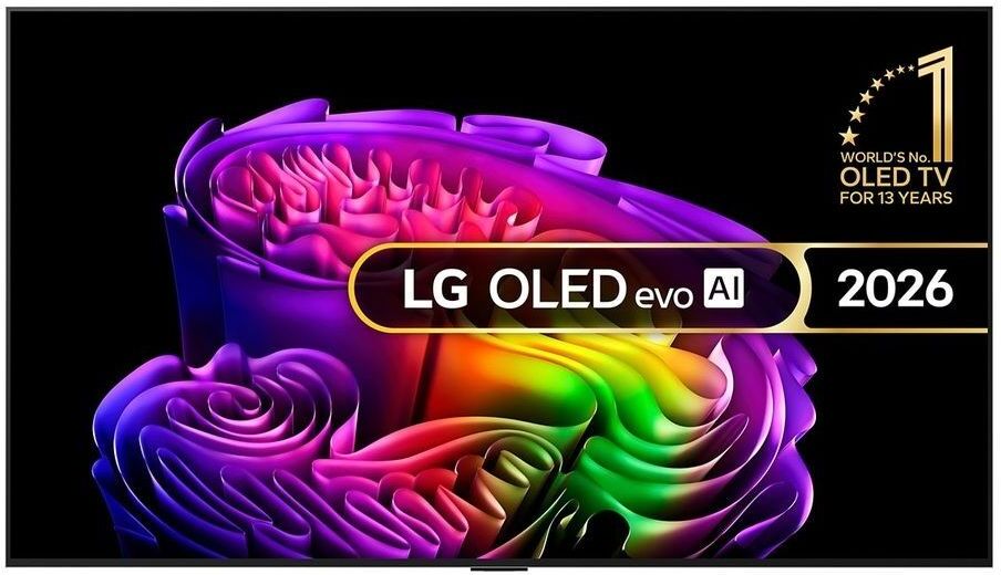 LG OLED65G64LW evo AI G6 med väggfäste Svart