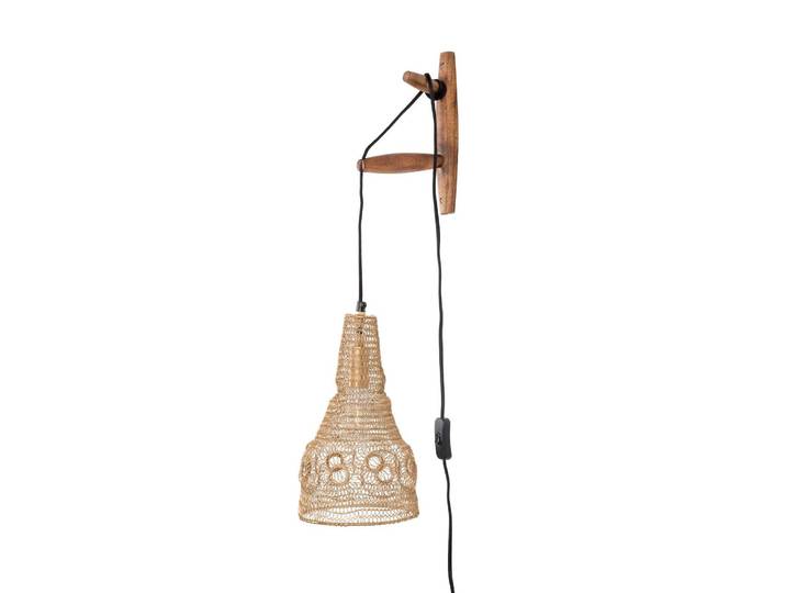 Lampe murale suspendu en métal maille Alen - Boite a design