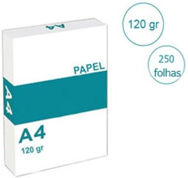 Gama Essencial A4 Papel   120 gr   250 folhas