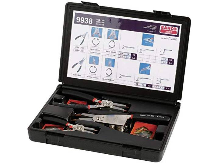 Bahco 9938 - Set 2928-160/200/250 omkeerbare tang