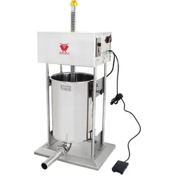 Beeketal Edelstahl Wurstfüller Elektrisch BT20-E