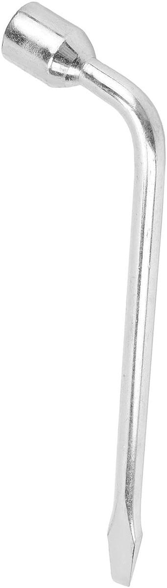 L-Type Lug Wrench Verlengde Dopsleutel met 21 mm Socket in Zilver en Staal