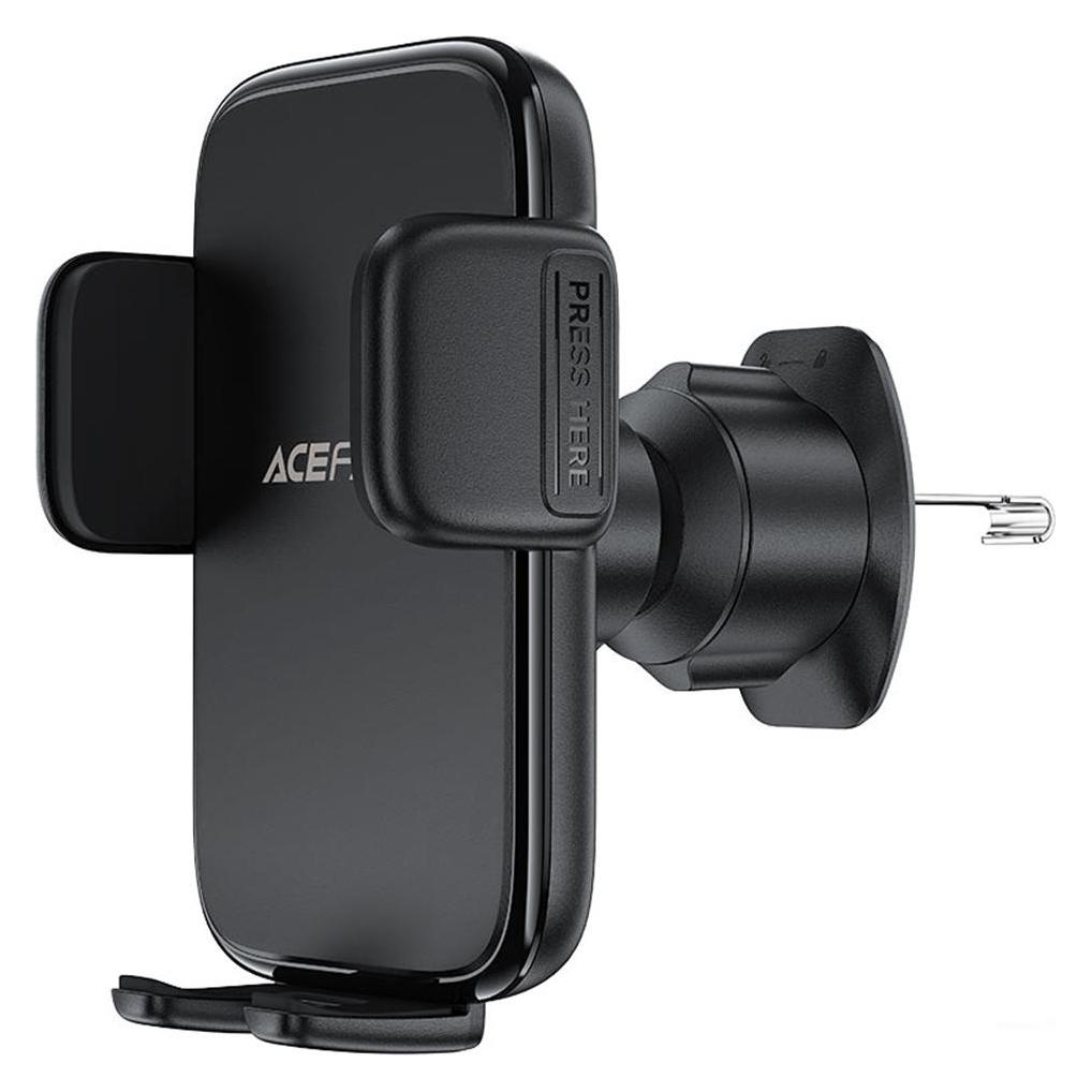Acefast D27 car air vent holder for 4.5-6.7" phone - black (52447503)