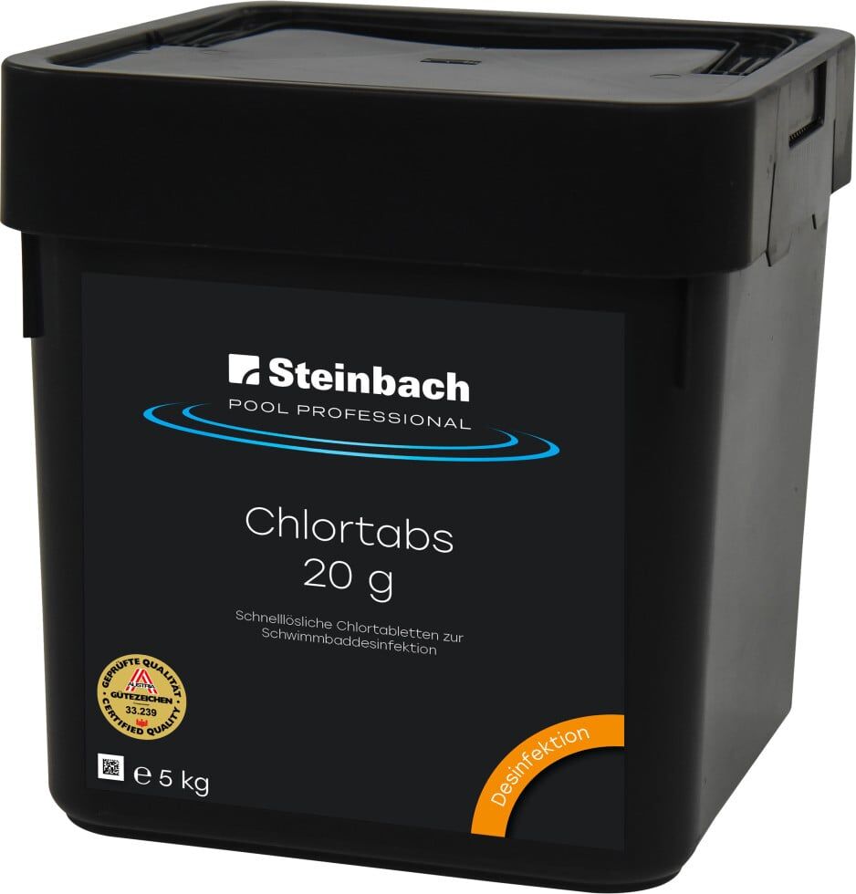 Steinbach Pool Professional Chlortabs 20 g organisch 5 kg