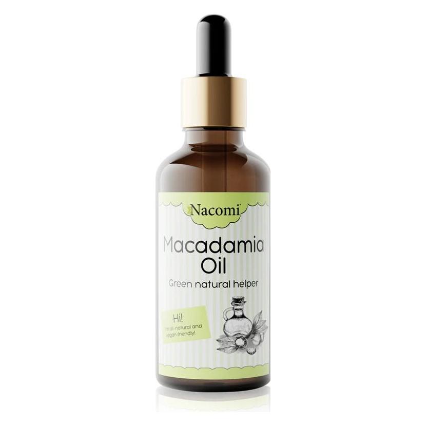 Nacomi Macadamia Öl naturalny olejek do ciała i twarzy 50ml (Körperöl, 50 ml) (53313565)