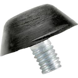 PB Fastener 110718 Anschlagpuffer zylindrisch Schwarz (Ø x H) 15 mm x 15 mm 1 St.