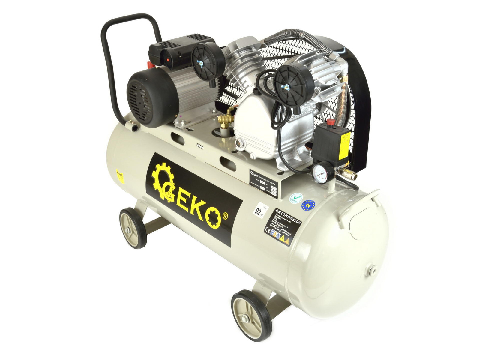 GEKO Compressor 100 liter 2200W 230V model V2