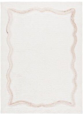SAFAVIEH Handmade Casablanca Shag Boudy Wool Rug