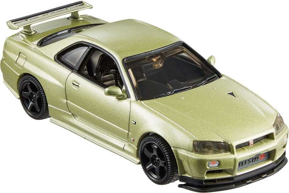 Hot Wheels Nissan Skyline GT-R (BNR34) schaalmodel 1/43