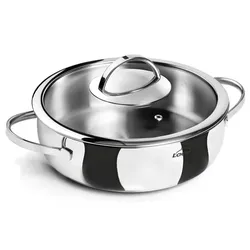 LACOR BELLY 28 cm 3 L Edelstahl 18/10 induktionssicher 79628