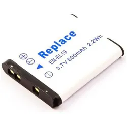 CoreParts Batterie Li-Ion (Kamera Akku), Kamera Stromversorgung, Schwarz