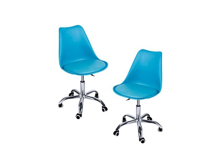 2er Set Neo Stühle - Blau clair