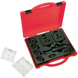 TOOLCRAFT TO-9610284 Stanzeinsätze Ø22-34,3mm + 33.5x33.5 mm + 45x45 mm