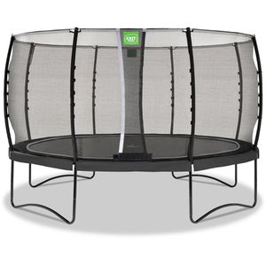 EXIT-Toys Trampolin Allure Classic, outdoor, Ø 427cm, schwarz, mit Netz, bis 150kg