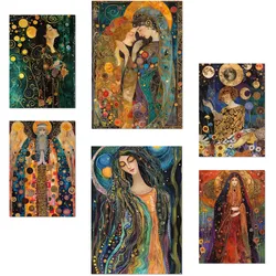 POSTER Set Mit 6 Tarotkarten Arkan A3 & A4 Rahmenlos