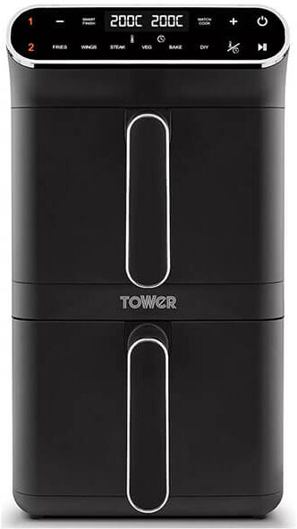 Tower T17190 Vortx 11 Litre Dual Layer Air Fryer Black