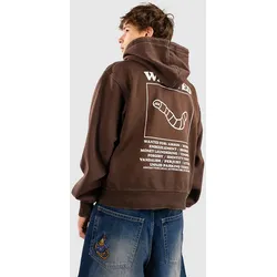 A.LAB Wanted Boxy Sweatjacke brown Gr. M