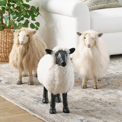 Wooly Sheep - Ivory - Grandin Road