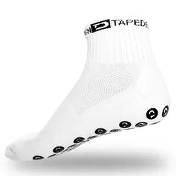 TAPEDESIGN Allround Socks kurze Antirutschsocken weiß