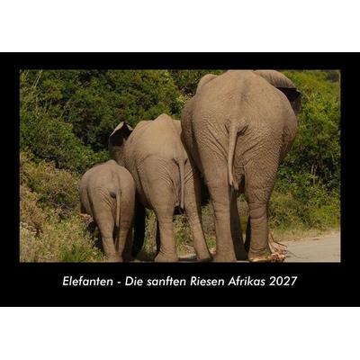 Elefanten - Die sanften Riesen Afrikas 2027 Fotokalender DIN A3
