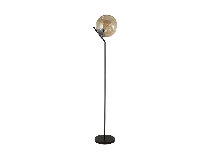 Dimmbare Design Stehlampe „Punch“ Ø 30 x 150 cm Schwarz, Champagne Searchlight