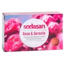 Sodasan Wilde Rose Seife