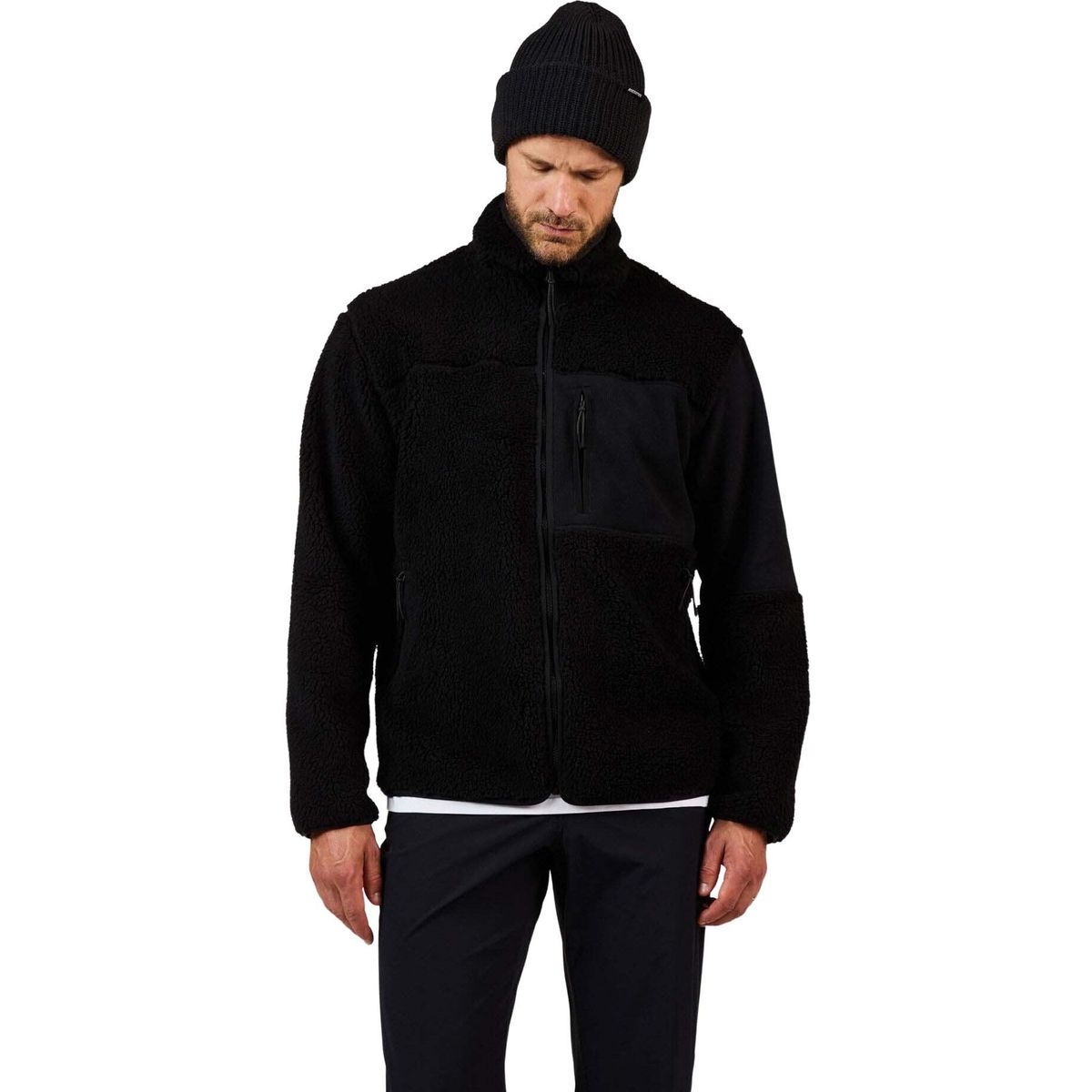 Rossignol Alltrack Full Zip Sherpa Jacket black (200) XL RLOML10 2000XL