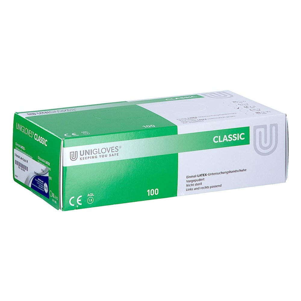 Param GmbH Handschuhe Einmal Latex gepudert M 04818996