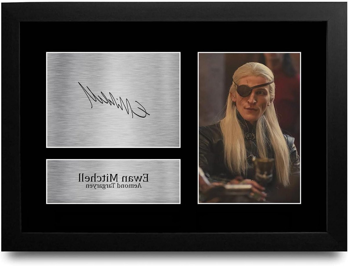 Ingelijste Wanddecoratie Foto Fan Merchandise A4 Zwart