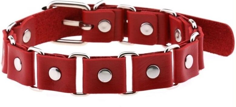 Joy Jewels Ras de cou Stitch Rouge