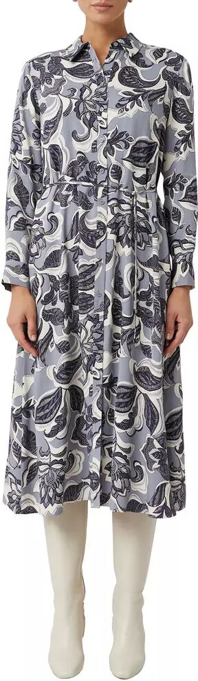 Comma - Kleid, für Damen, Blau, Größe 36