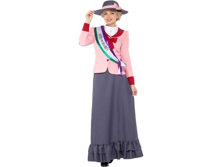Deluxe Victorian Suffragette Costume (M)