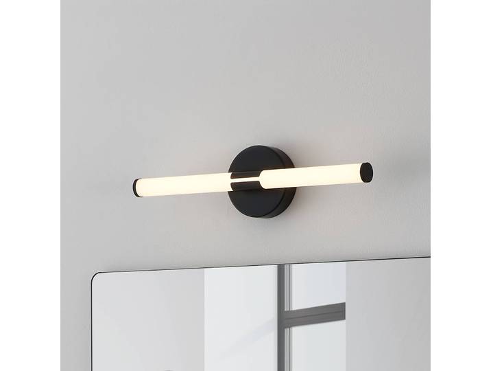 EGLO Wandlampe Ramola, schwarz, für Badezimmer, Metall, Modern, Wandleuchte, Wandlampe Innen