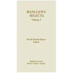 Hans Lewy Selecta, Fachbücher
