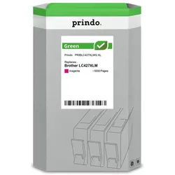 Prindo, Druckerpatrone, kompatibel mit Brother LC427XLM (M)